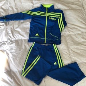 adidas toddler track suit